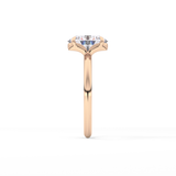 Oval Solitaire Lab Grown Diamond Engagement Ring