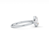 Oval Solitaire Lab Grown Diamond Engagement Ring