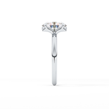 Oval Solitaire Lab Grown Diamond Engagement Ring