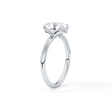 Oval Solitaire Lab Grown Diamond Engagement Ring