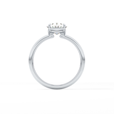 Oval Solitaire Lab Grown Diamond Engagement Ring