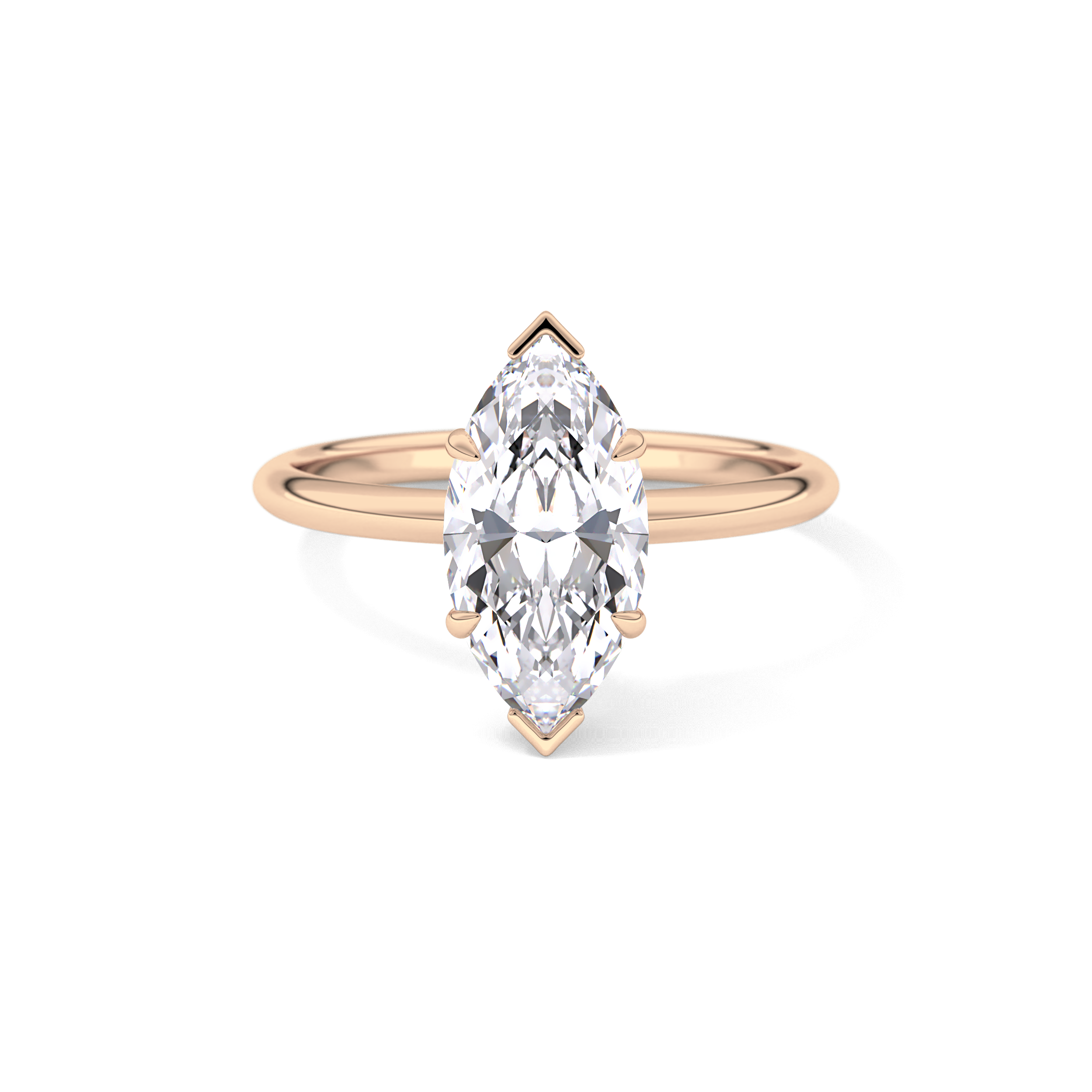 Oval Solitaire Bezel Lab Grown Diamond Engagement Ring