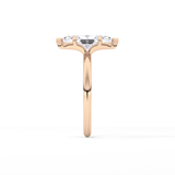 Oval Solitaire Bezel Lab Grown Diamond Engagement Ring