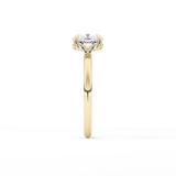 Cushion Solitaire Lab Grown Diamond Engagement Ring
