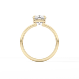 Cushion Solitaire Lab Grown Diamond Engagement Ring