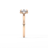 Cushion Solitaire Lab Grown Diamond Engagement Ring