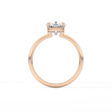 Cushion Solitaire Lab Grown Diamond Engagement Ring