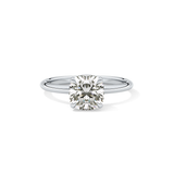 Cushion Solitaire Lab Grown Diamond Engagement Ring