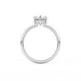 Cushion Solitaire Lab Grown Diamond Engagement Ring