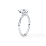 Pear Solitaire Lab Grown Diamond Engagement Ring
