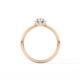 Pear Solitaire Lab Grown Diamond Engagement Ring