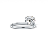 East West Oval Solitaire Lab Grown Diamond Engagement Ring
