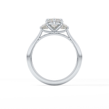 Marquise Three Stone Lab Grown Diamond Engagement Ring