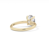Oval Solitaire Lab Grown Diamond Engagement Ring