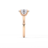 Oval Solitaire Lab Grown Diamond Engagement Ring