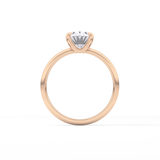 Oval Solitaire Lab Grown Diamond Engagement Ring