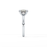 Asscher Solitaire Lab Grown Diamond Engagement Ring