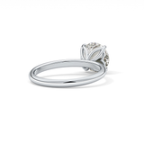 Round Solitaire Lab Grown Diamond Engagement Ring