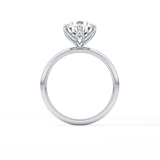 Round Solitaire Lab Grown Diamond Engagement Ring