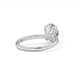 Oval Solitaire Lab Grown Diamond Engagement Ring