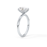 Oval Solitaire Lab Grown Diamond Engagement Ring