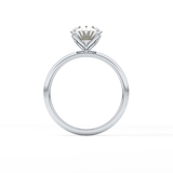 Oval Solitaire Lab Grown Diamond Engagement Ring