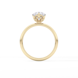 Pear Solitaire Lab Grown Diamond Engagement Ring