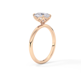 Pear Solitaire Lab Grown Diamond Engagement Ring