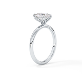 Pear Solitaire Lab Grown Diamond Engagement Ring
