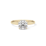 Cushion Solitaire Lab Grown Diamond Engagement Ring
