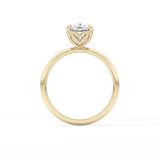 Cushion Solitaire Lab Grown Diamond Engagement Ring