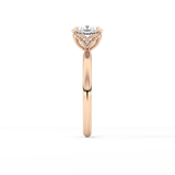 Cushion Solitaire Lab Grown Diamond Engagement Ring