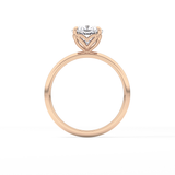 Cushion Solitaire Lab Grown Diamond Engagement Ring
