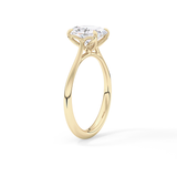 Oval Solitaire Lab Grown Engagement Ring