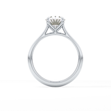 Oval Solitaire Lab Grown Engagement Ring