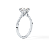 Cushion Solitaire Lab Grown Engagement Ring