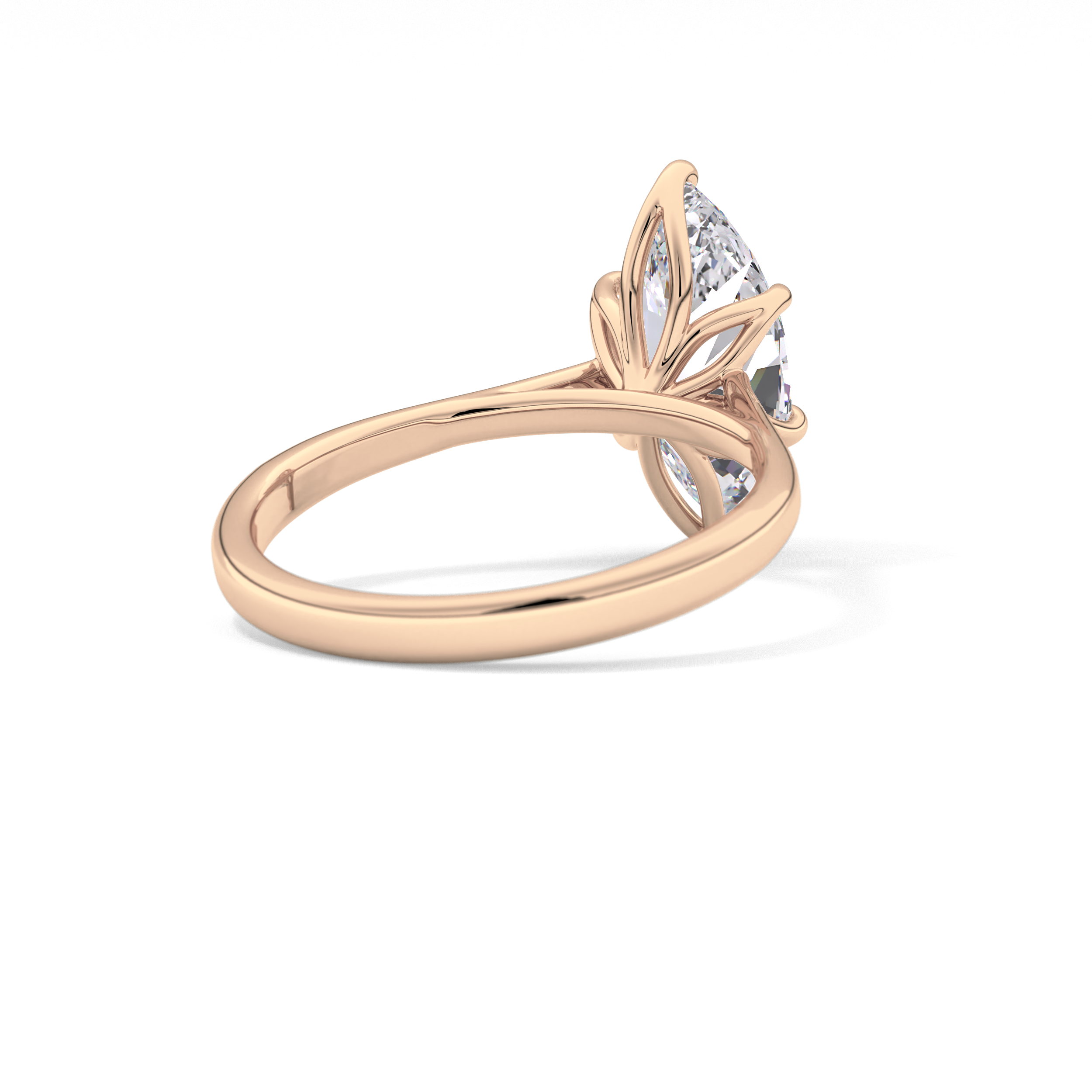 Marquise Solitaire Lab Grown Engagement Ring