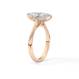 Marquise Solitaire Lab Grown Engagement Ring