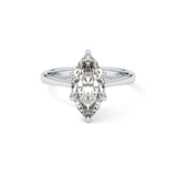 Marquise Solitaire Lab Grown Engagement Ring