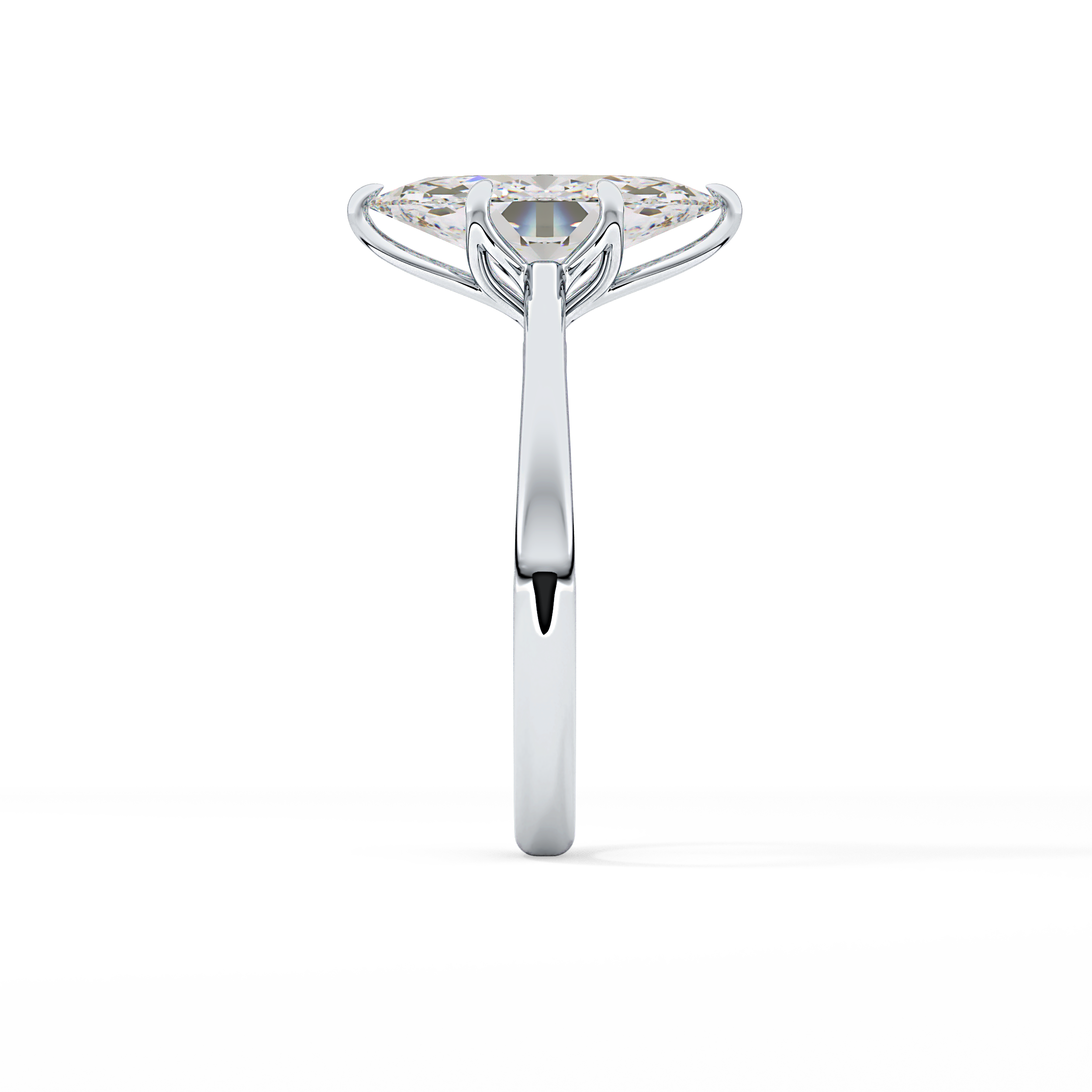 Marquise Solitaire Lab Grown Engagement Ring