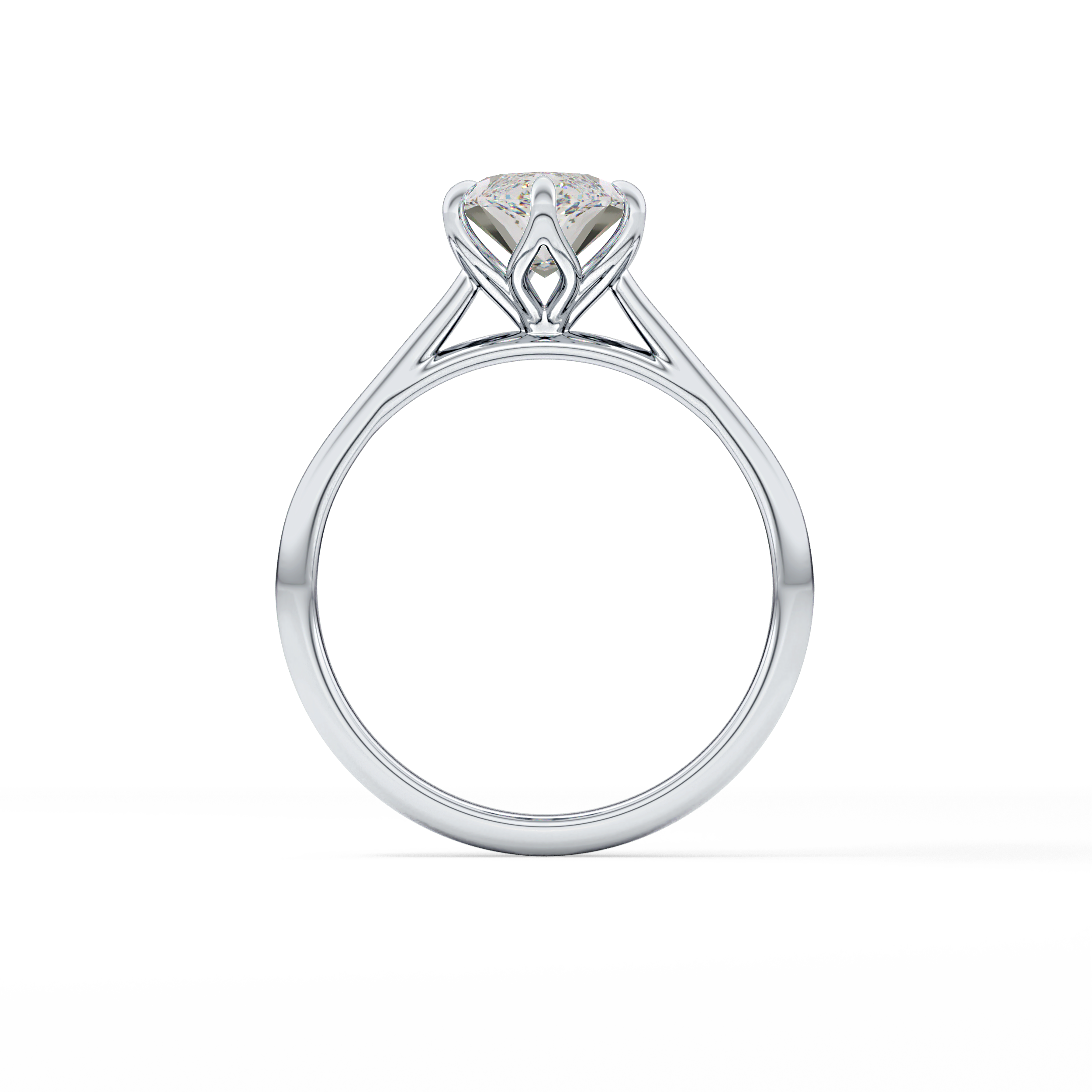 Marquise Solitaire Lab Grown Engagement Ring