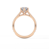 Marquise Pave Lab Grown Diamond Engagement Ring