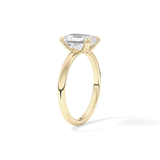 Radiant Solitaire Lab Grown Diamond Engagement Ring