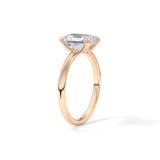 Radiant Solitaire Lab Grown Diamond Engagement Ring