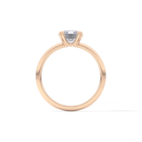 Radiant Solitaire Lab Grown Diamond Engagement Ring