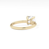 Cushion Solitaire Lab Grown Engagement Ring
