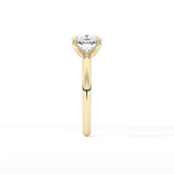Cushion Solitaire Lab Grown Engagement Ring