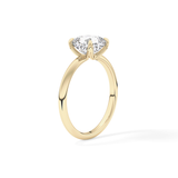 Cushion Solitaire Lab Grown Engagement Ring