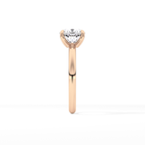 Cushion Solitaire Lab Grown Engagement Ring