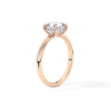 Cushion Solitaire Lab Grown Engagement Ring